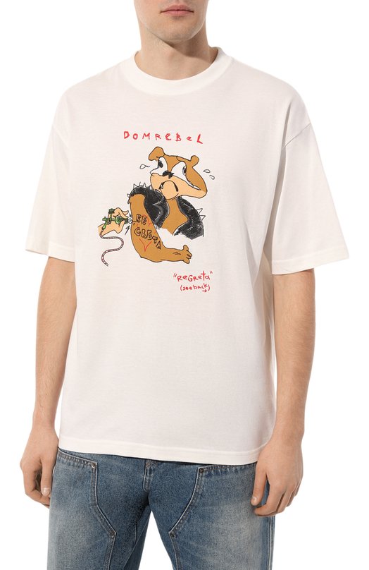фото Хлопковая футболка domrebel