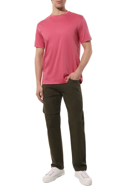 фото Хлопковая футболка giorgio armani