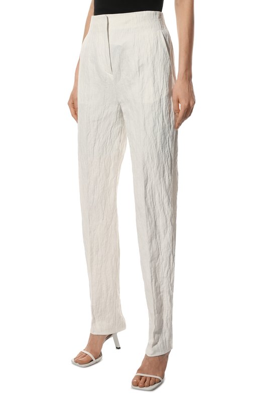 фото Брюки из хлопка и льна giorgio armani