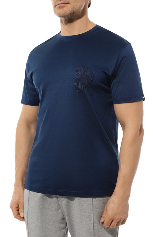 фото Хлопковая футболка stefano ricci