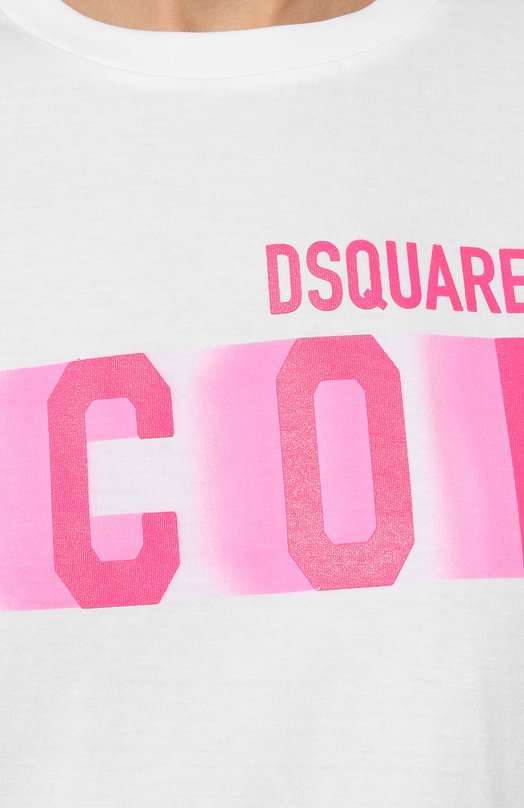 фото Хлопковая футболка dsquared2