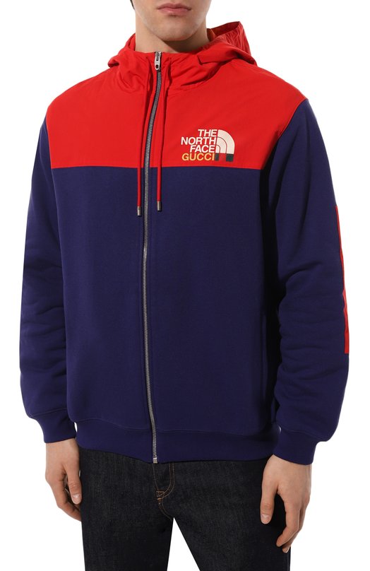 фото Хлопковая толстовка the north face x gucci gucci