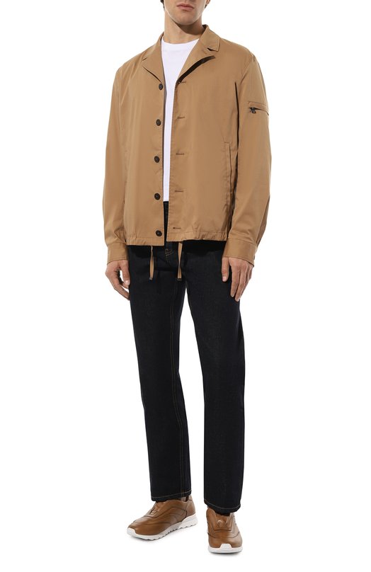 фото Кожаные кроссовки kiton