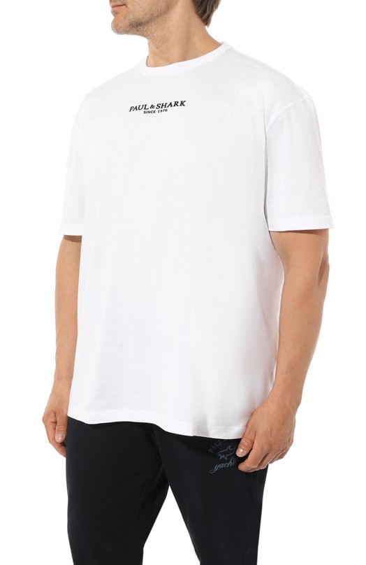 фото Хлопковая футболка paul&shark