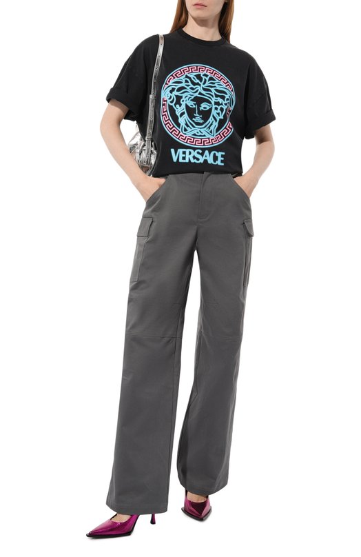 фото Хлопковая футболка versace