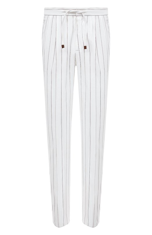 фото Хлопковые брюки brunello cucinelli