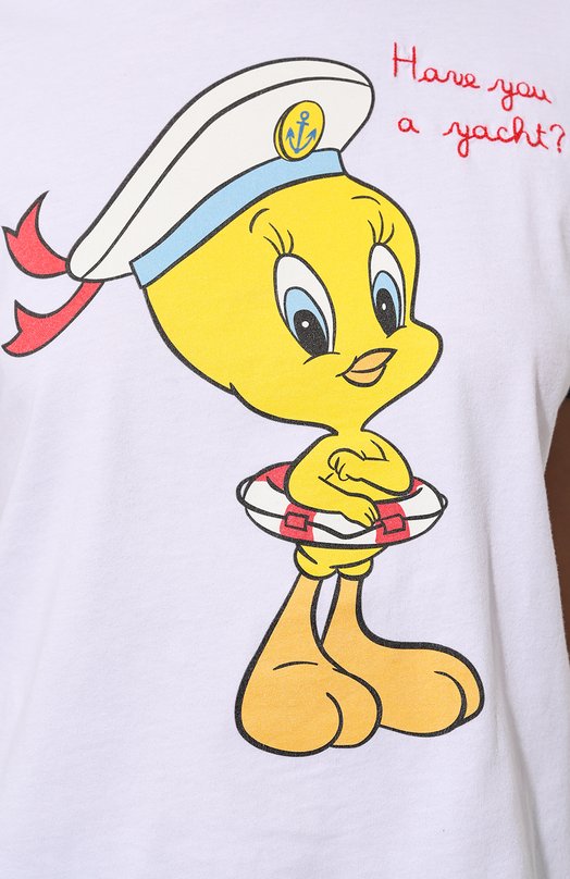 фото Хлопковая футболка mc2 saint barth