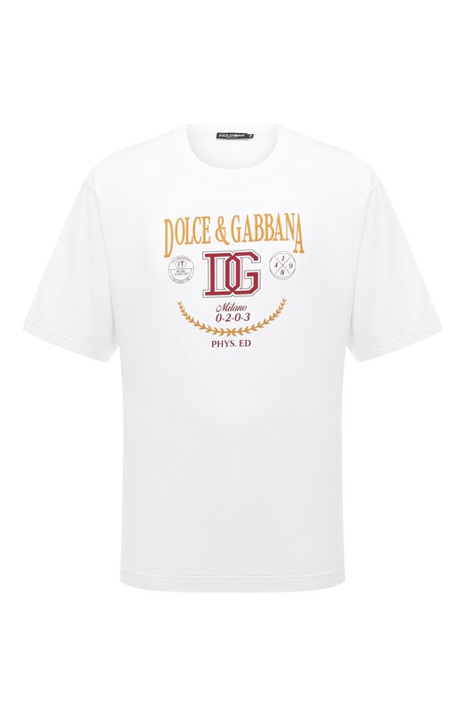 фото Хлопковая футболка dolce & gabbana