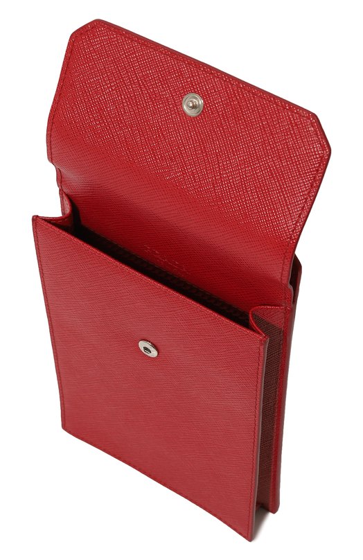 фото Кожаный чехол для телефона prada