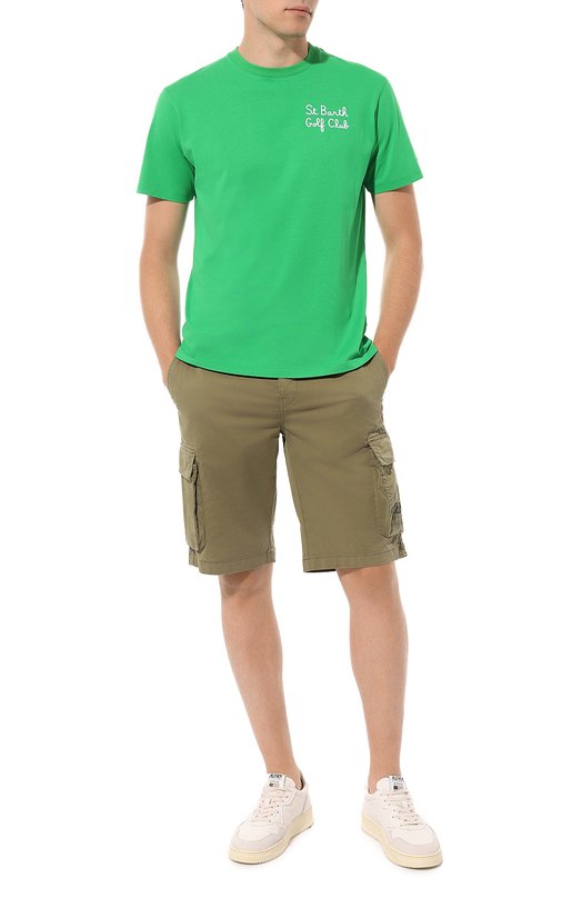 фото Хлопковая футболка mc2 saint barth