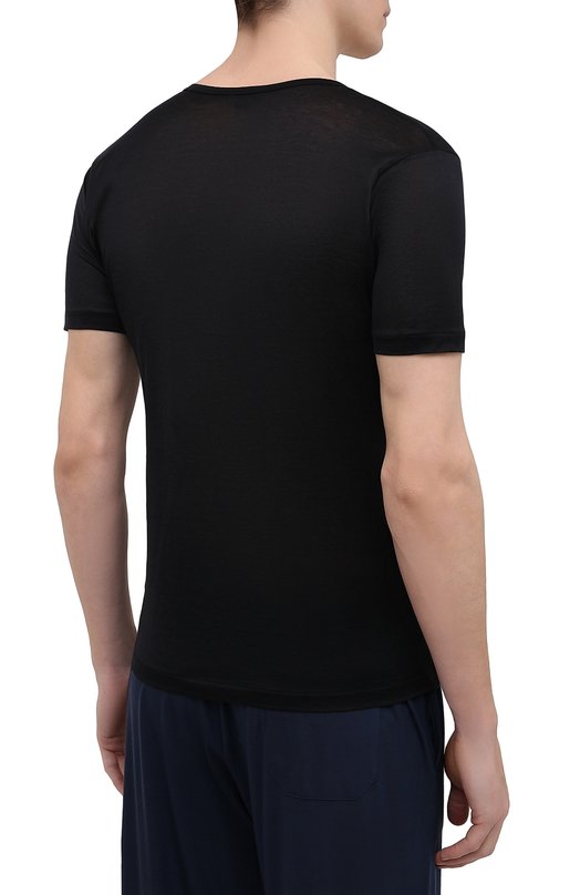 фото Хлопковая футболка zimmerli