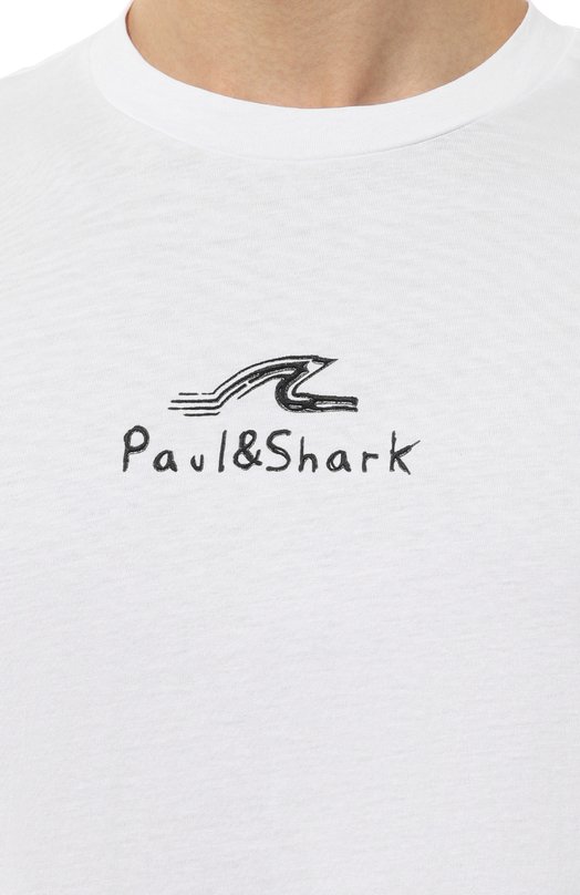фото Хлопковая футболка paul&shark