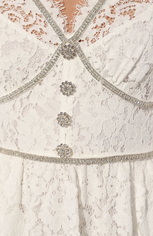 фото Платье из хлопка и вискозы self-portrait