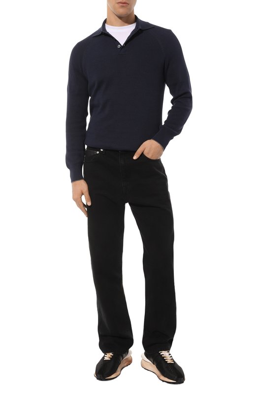 фото Комбинированные кроссовки lanvin