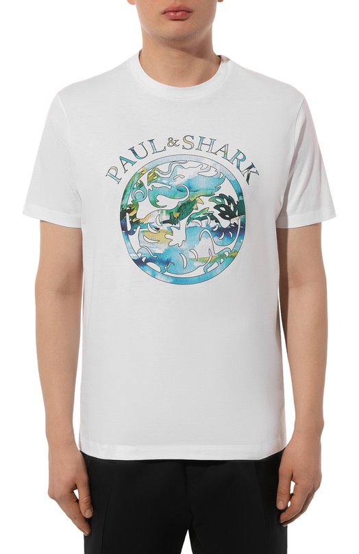 фото Хлопковая футболка paul&shark