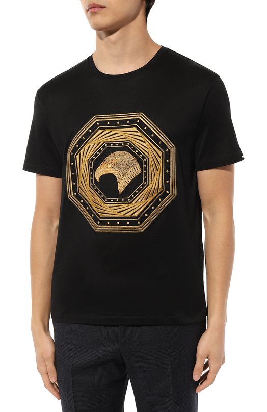 фото Хлопковая футболка stefano ricci