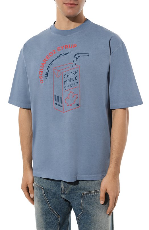 фото Хлопковая футболка dsquared2