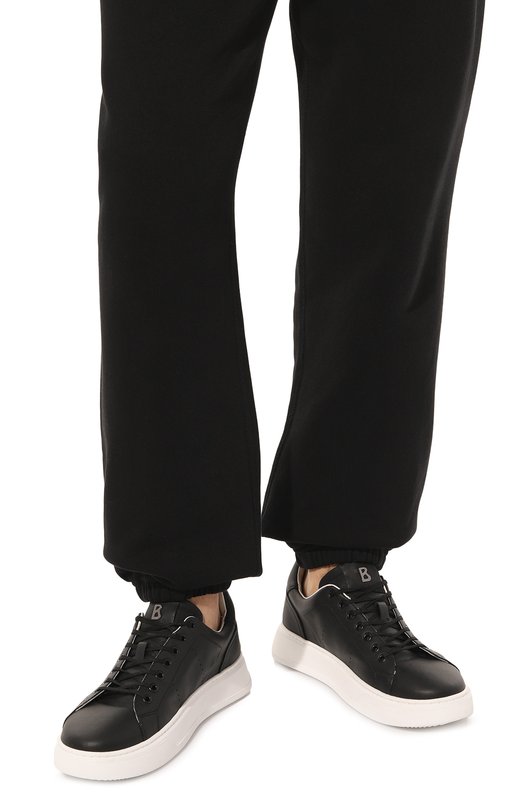 фото Кожаные кеды milan bogner