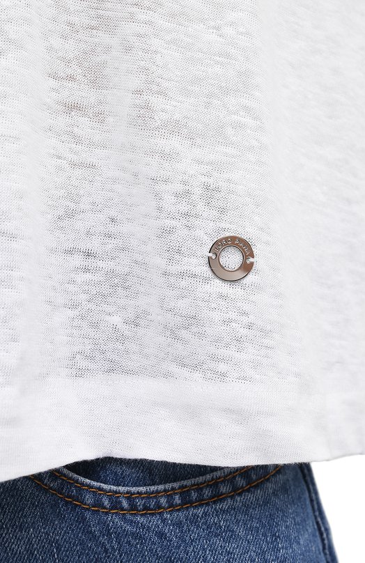 фото Льняная футболка loro piana