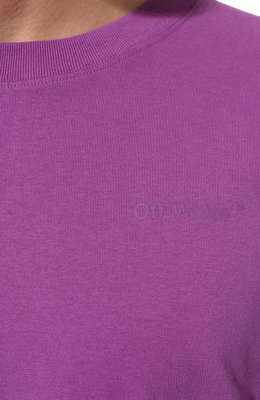 фото Хлопковая футболка off-white