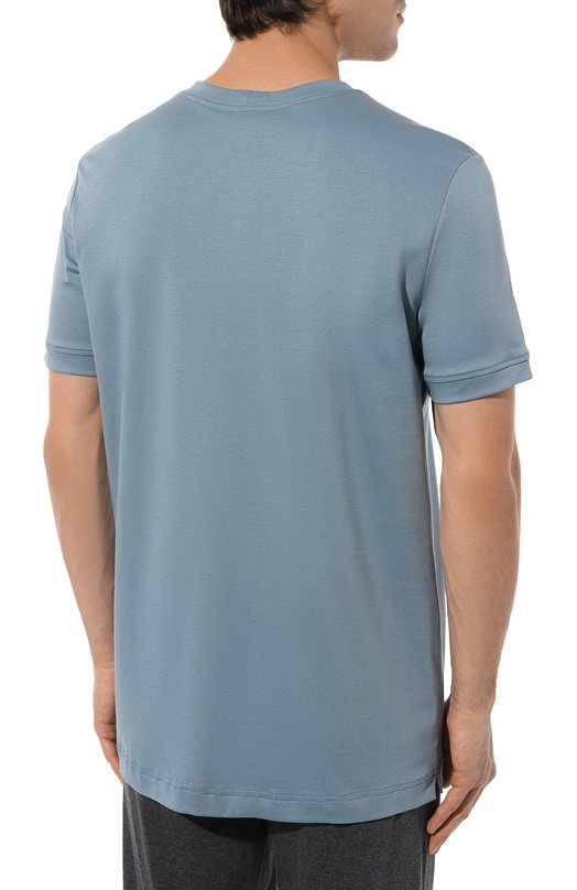 фото Хлопковая футболка zimmerli