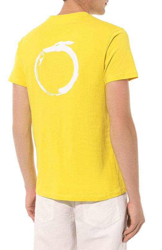 фото Хлопковая футболка trussardi