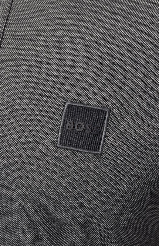 фото Хлопковое поло boss orange