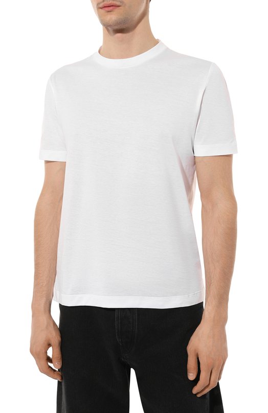 фото Хлопковая футболка canali