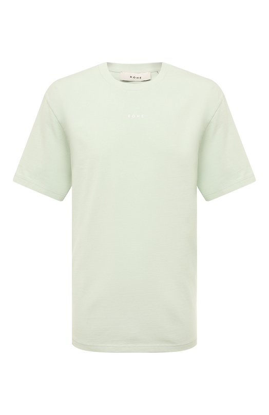 фото Хлопковая футболка rohe