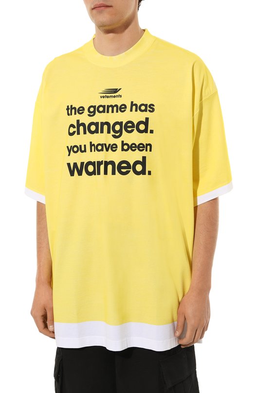 фото Хлопковая футболка vetements