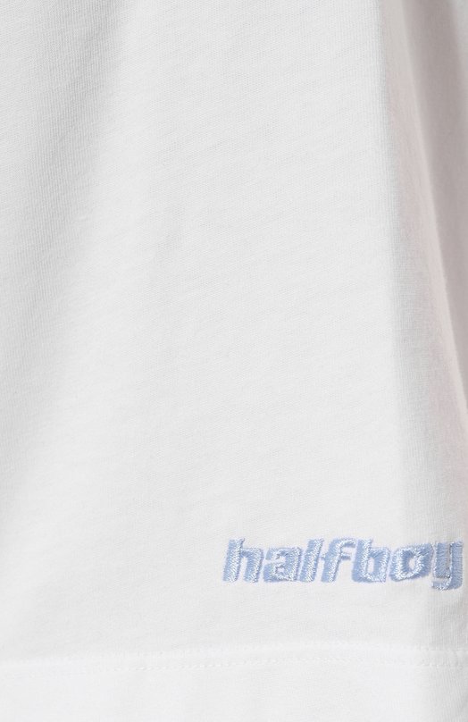 фото Хлопковая футболка halfboy