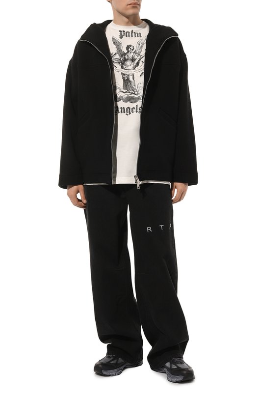 фото Хлопковая футболка palm angels