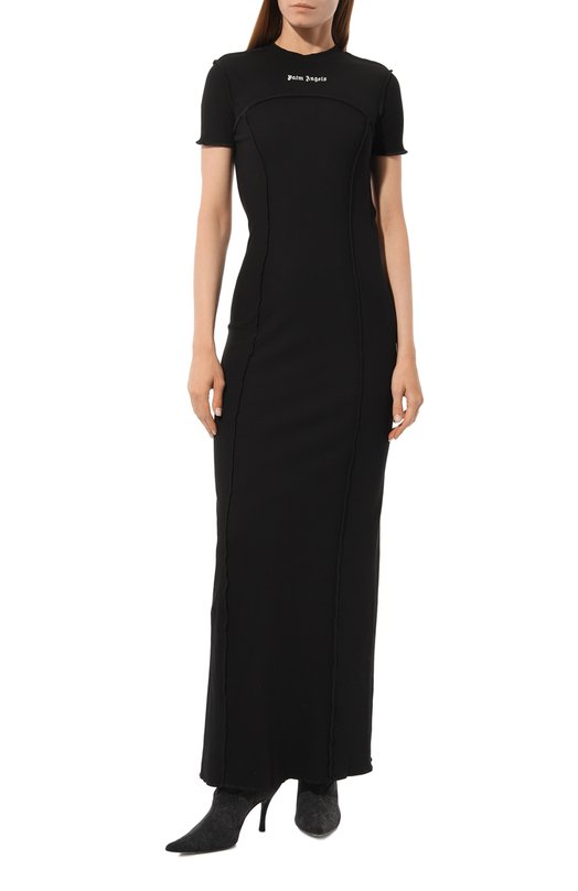 фото Хлопковое платье palm angels