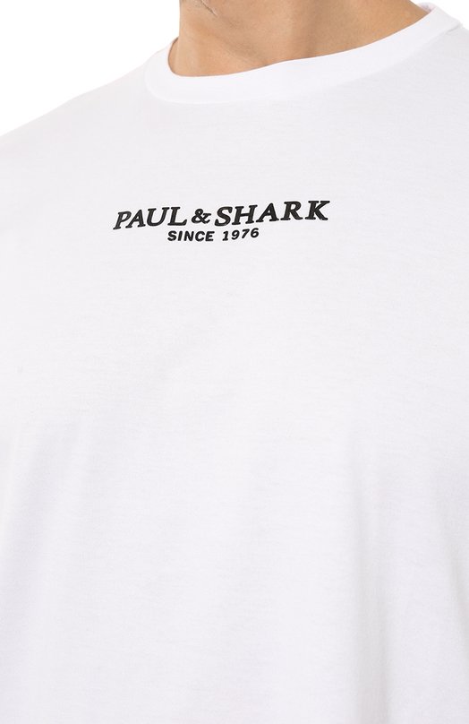 фото Хлопковая футболка paul&shark