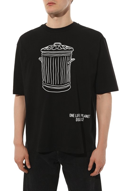 фото Хлопковая футболка dsquared2