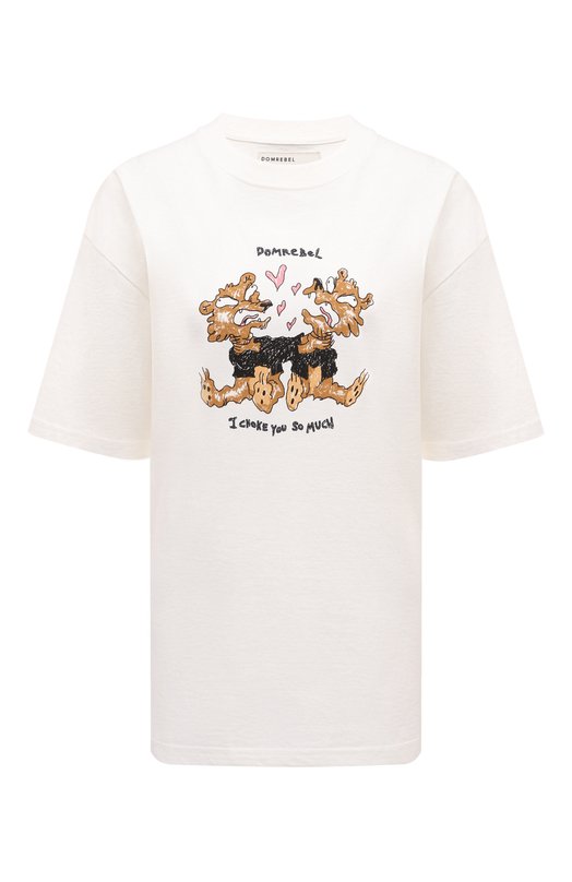 фото Хлопковая футболка domrebel