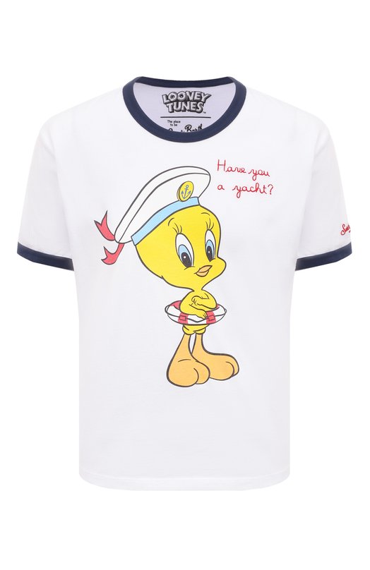 фото Хлопковая футболка mc2 saint barth