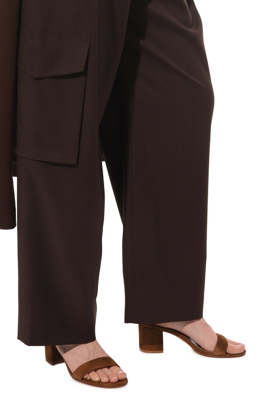 фото Замшевые босоножки versilia 60 gianvito rossi