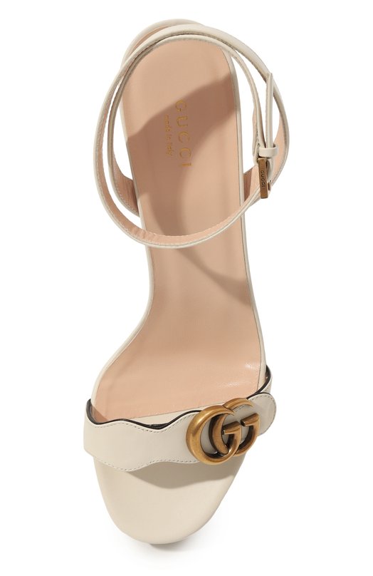 фото Кожаные босоножки marmont gucci