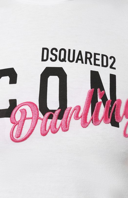 фото Хлопковая футболка dsquared2