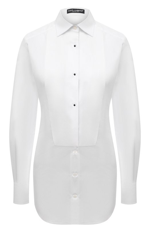 фото Хлопковая рубашка dolce & gabbana