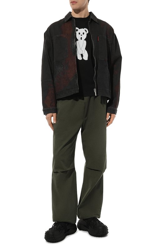 фото Хлопковая футболка diego venturino