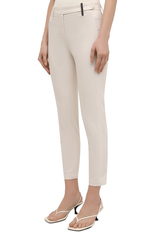 фото Хлопковые брюки brunello cucinelli