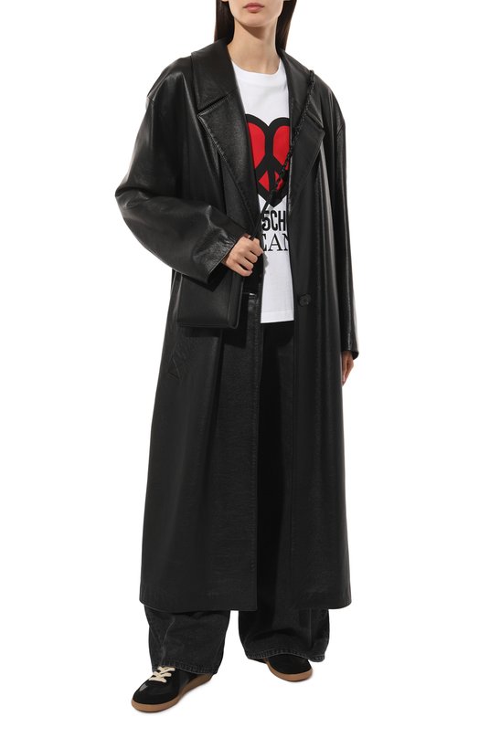 фото Хлопковая футболка m05ch1no jeans