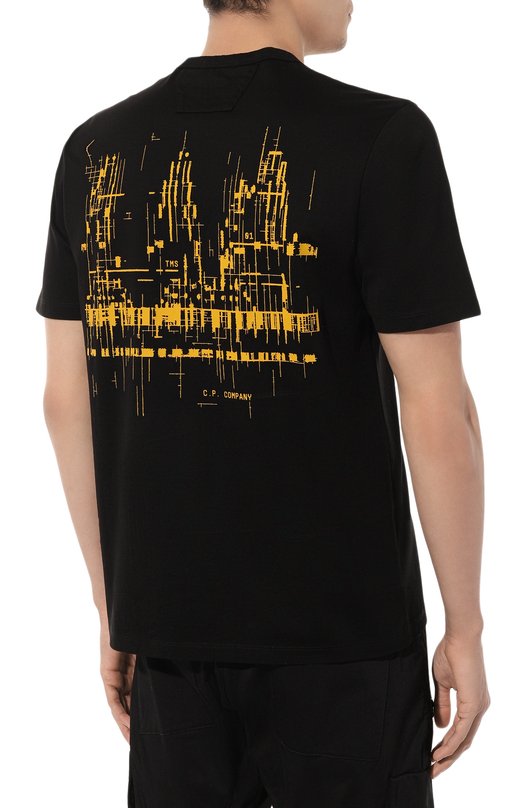 фото Хлопковая футболка c.p. company