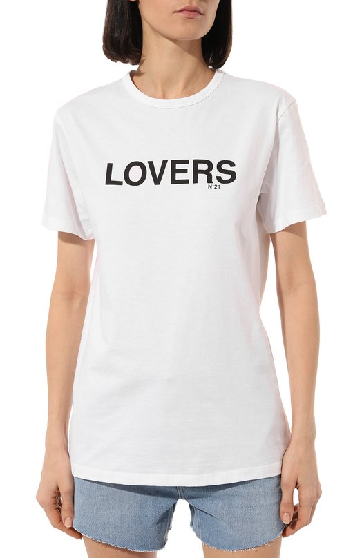 фото Хлопковая футболка n21