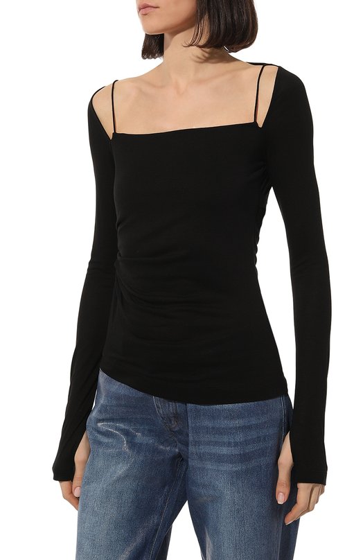 фото Топ из вискозы helmut lang