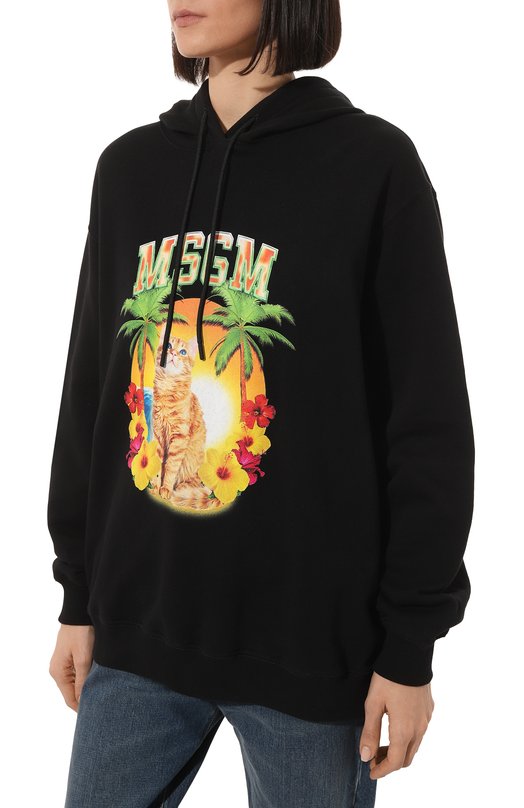 фото Хлопковое худи msgm