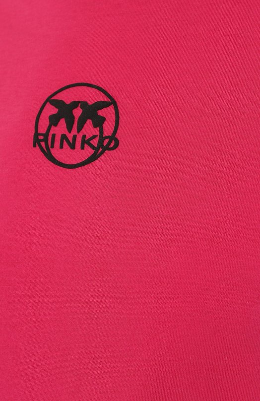фото Хлопковая футболка pinko