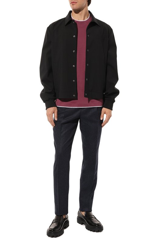 фото Хлопковая футболка brunello cucinelli